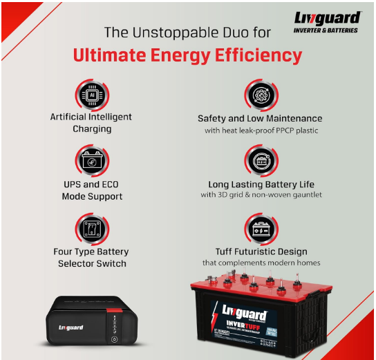 Livguard Inverter & Battery Combo