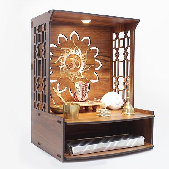 Wooden Pooja Stand 