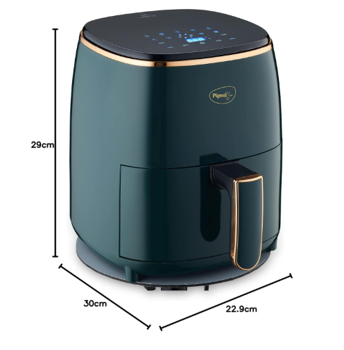 Pigeon Healthifry Digital Air Fryer, 360° High Speed Air Circulation