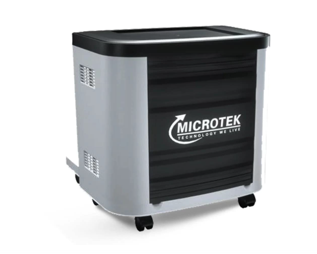  Roll over image to zoom in   VIDEO    Microtek All in One Trolley