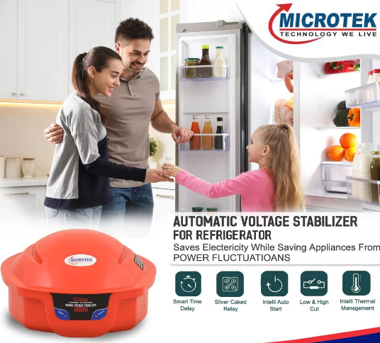 MICROTEK Refrigerator Automatic Voltage Stabilizer