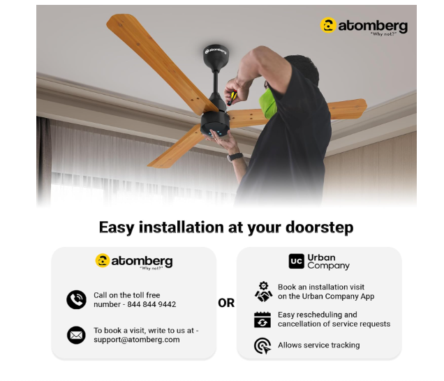 atomberg Renesa 1400mm BLDC Ceiling Fan
