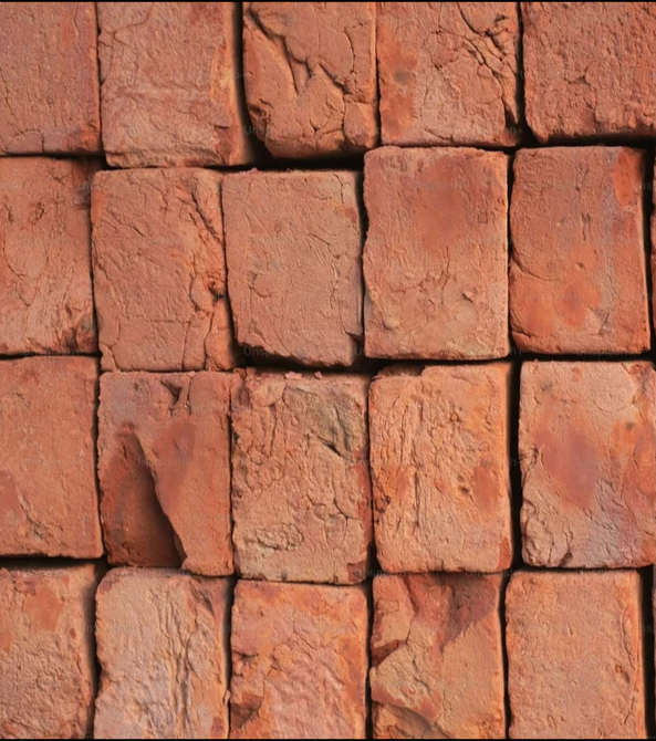 Rectangular Red Bricks
