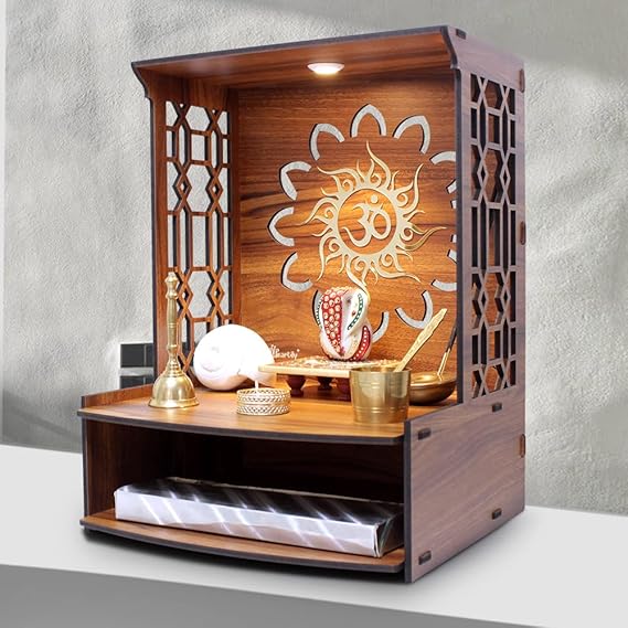 Wooden Pooja Stand 
