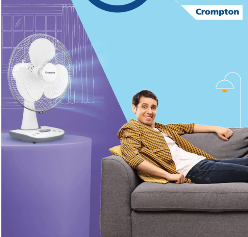 Crompton Wave Star 400MM High Speed Table Fan