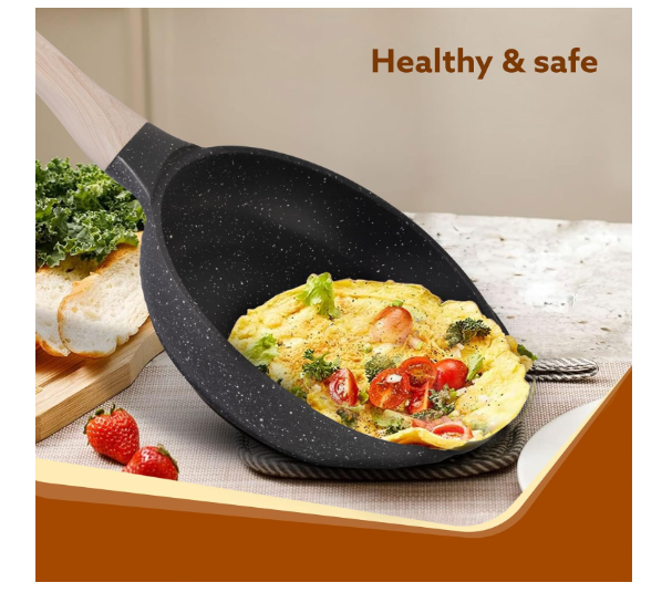 AGARO Imperial Granite Non Stick Cookware Set