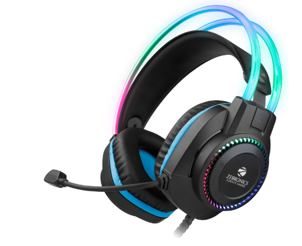 Zebronics Jet PRO Premium Wired Gaming On Ear Headphone