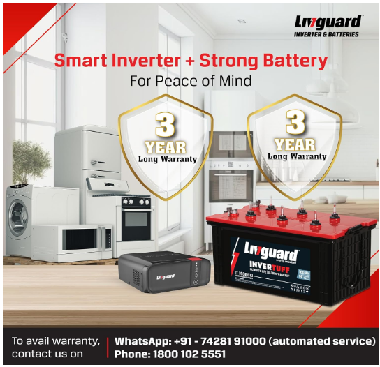 Livguard Inverter & Battery Combo