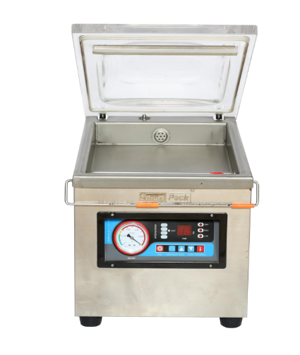 SMART PACK Semi-automatic Vacuum Machine for Packaging of Pouches