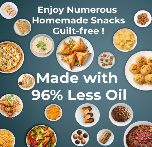 Pigeon Healthifry Digital Air Fryer, 360° High Speed Air Circulation