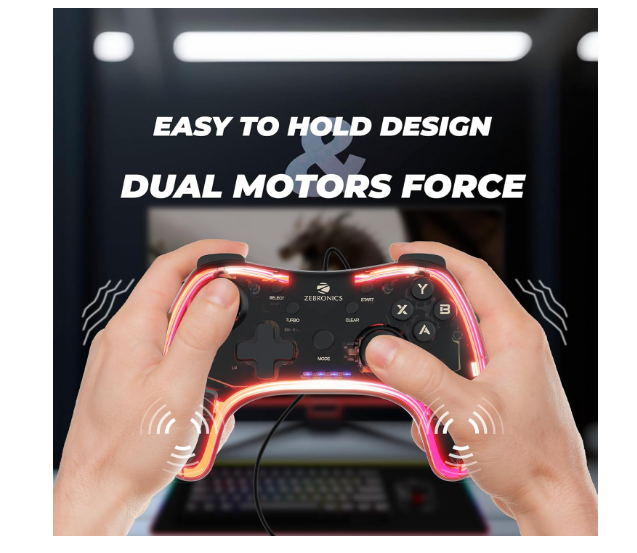 Zebronics MAX FURY Transparent RGB
