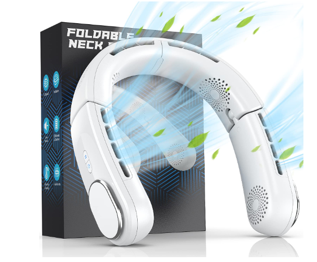 ChillGo Neck Fan - 4 Turbo Foldable Portable