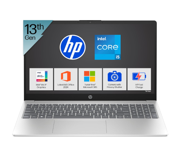 HP 15, 13th Gen Intel Core i5-1334U Laptop