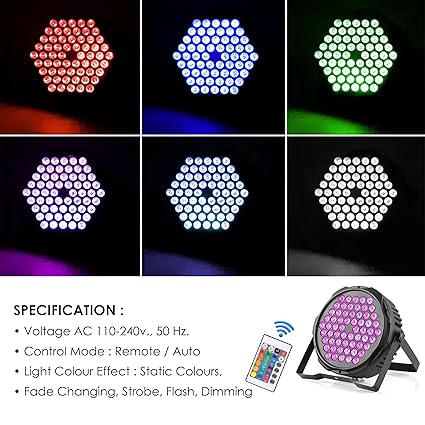 DJ Light with Remote Control