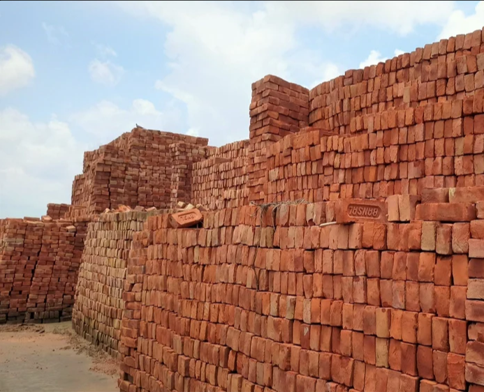 Rectangular Red Bricks