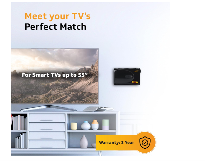 V-Guard Crystal Plus Smart TV Stabilizer